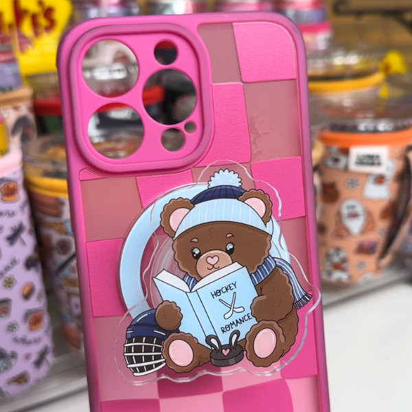 Hockey Bear MagSafe Phone Grip