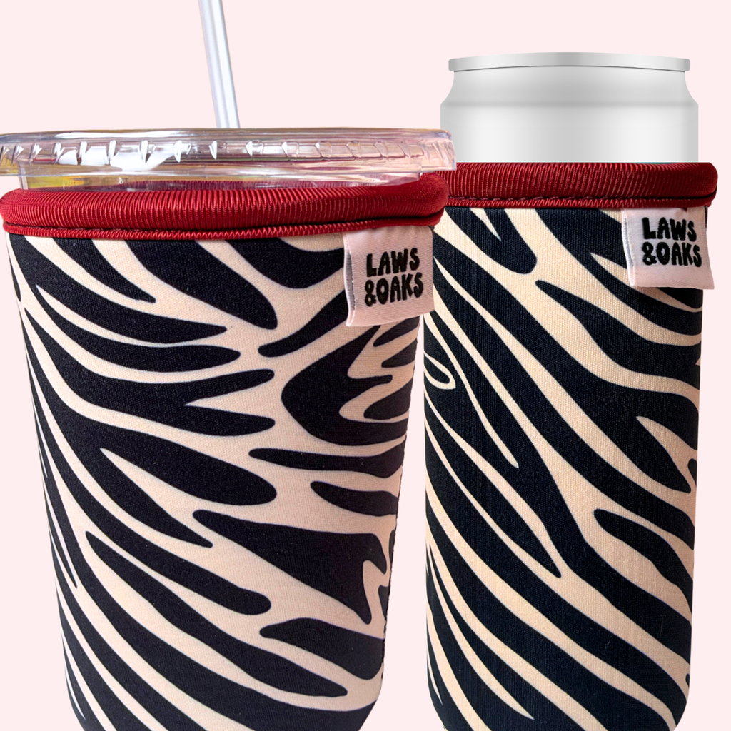 Zebra Stripes Drink Sleeve