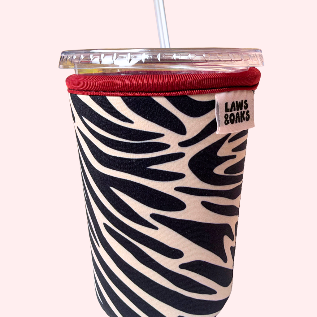 Zebra Stripes Drink Sleeve