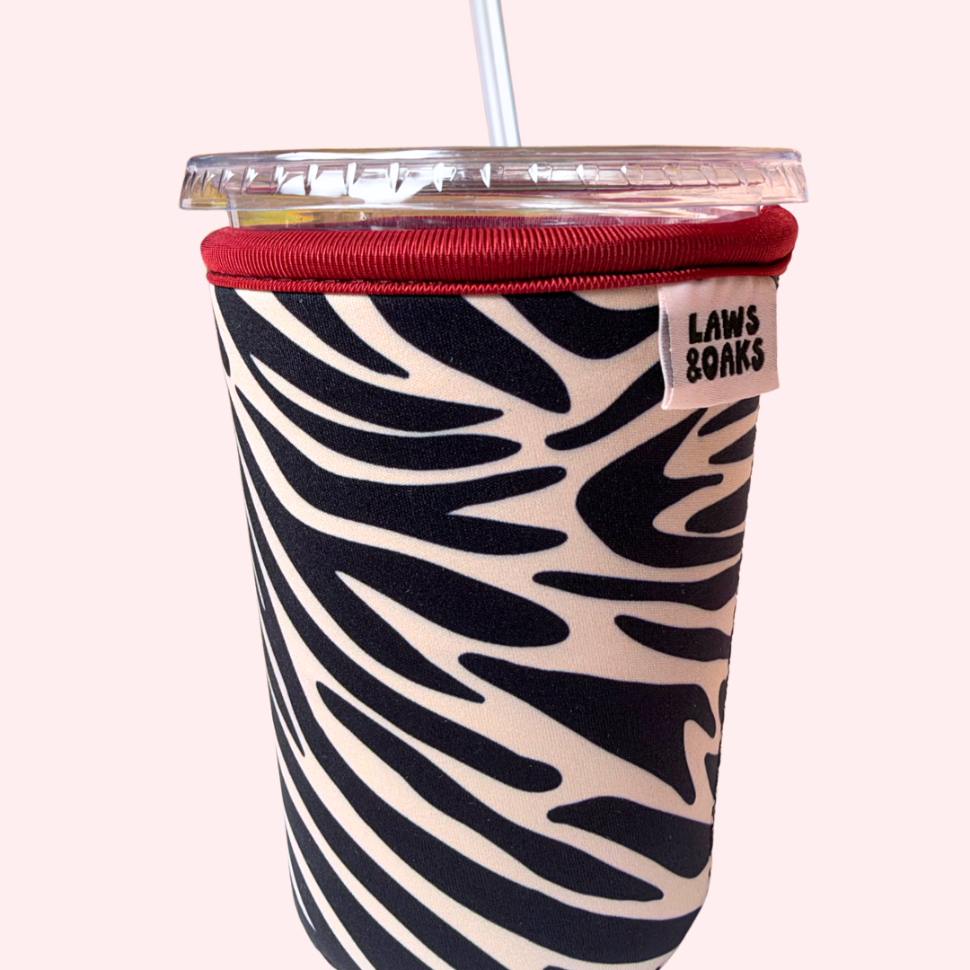 Zebra Stripes Drink Sleeve