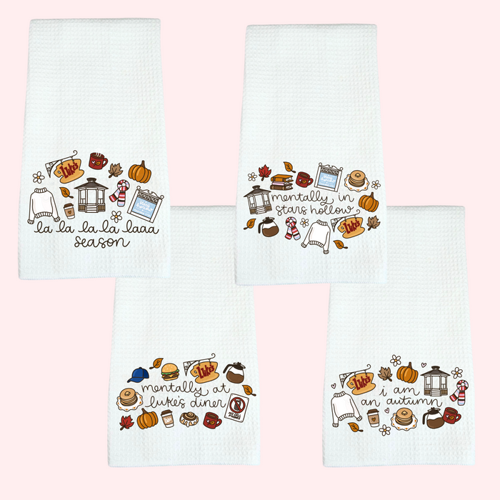 Gilmore Girls I Am An Autumn Tea Towel