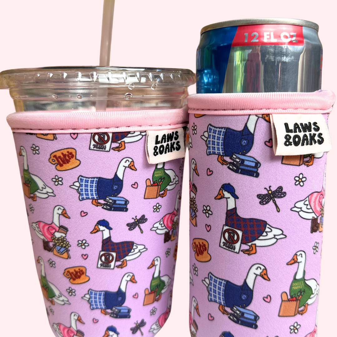 Stars Hollow Geese Drink Sleeve