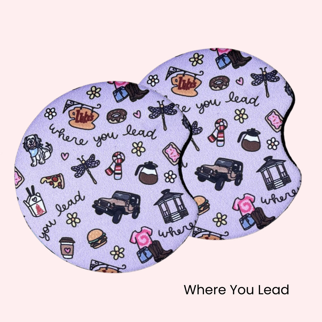 Car Coasters - Pack of Two