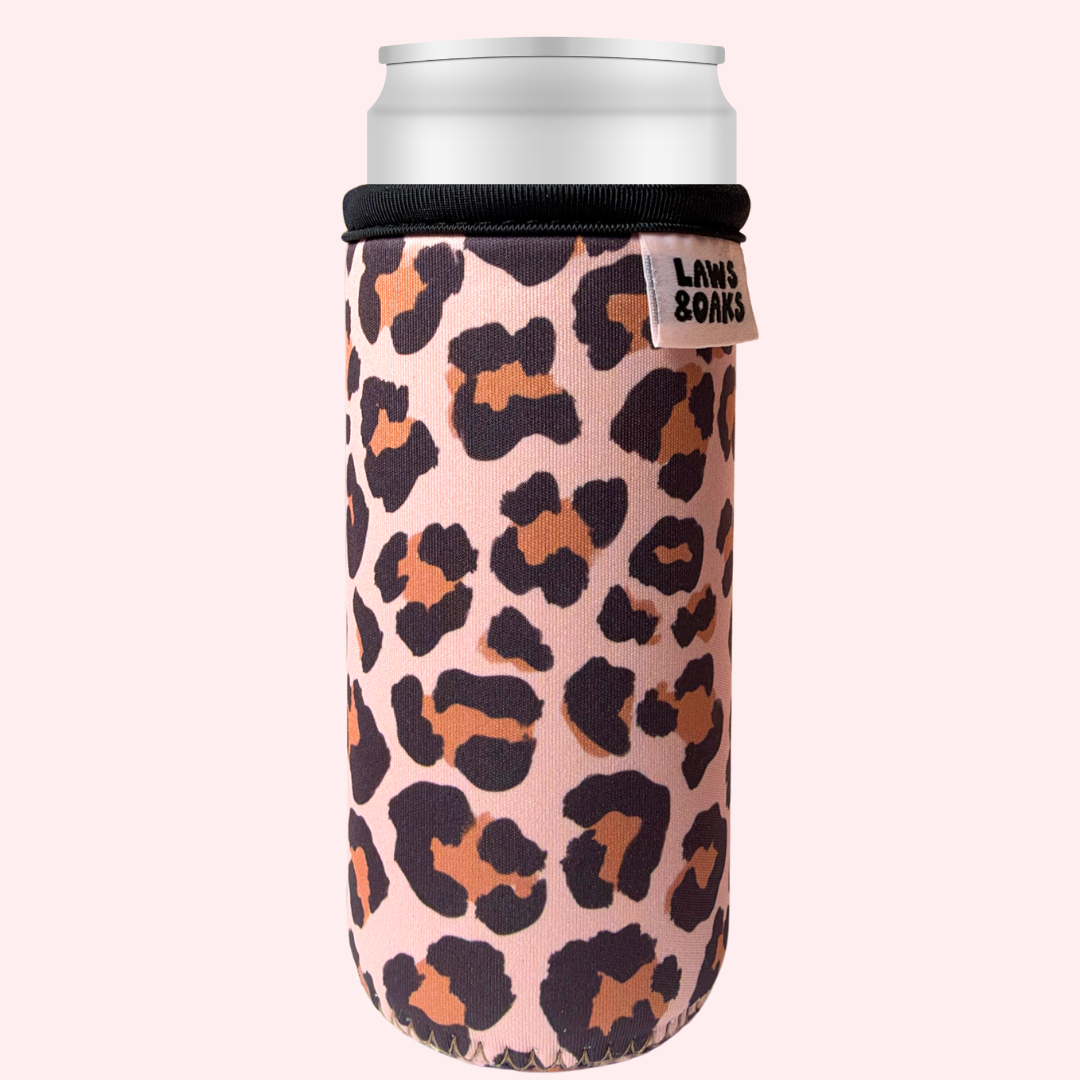 Leopard Print Drink Sleeve