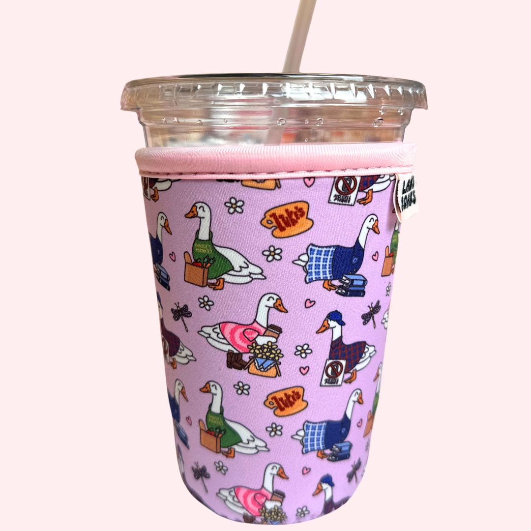 Stars Hollow Geese Drink Sleeve