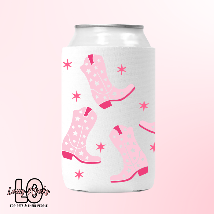 Cowgirl Boots Custom Can Koozie