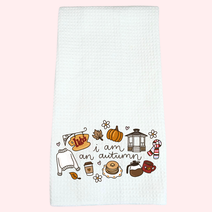Gilmore Girls I Am An Autumn Tea Towel
