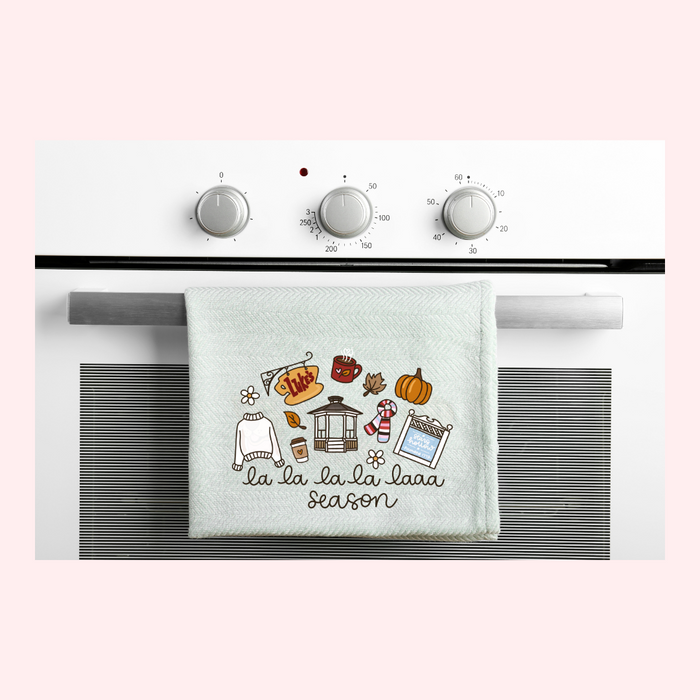 Gilmore Girls La La La La Laaa Season Tea Towel