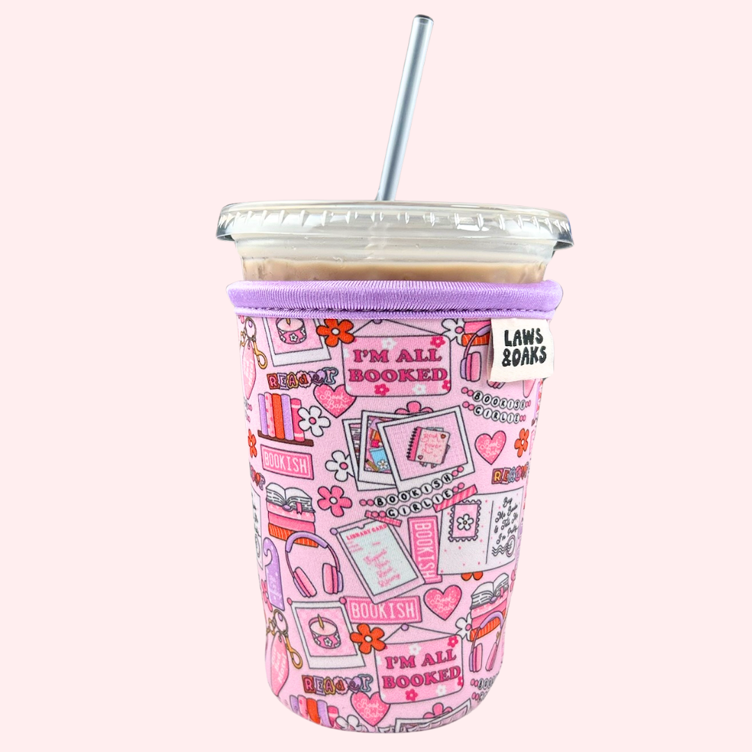 Bookish Girlie Drink Sleeve