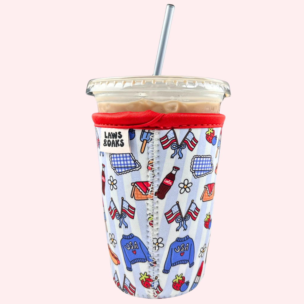 Summer in the USA Drink Sleeve