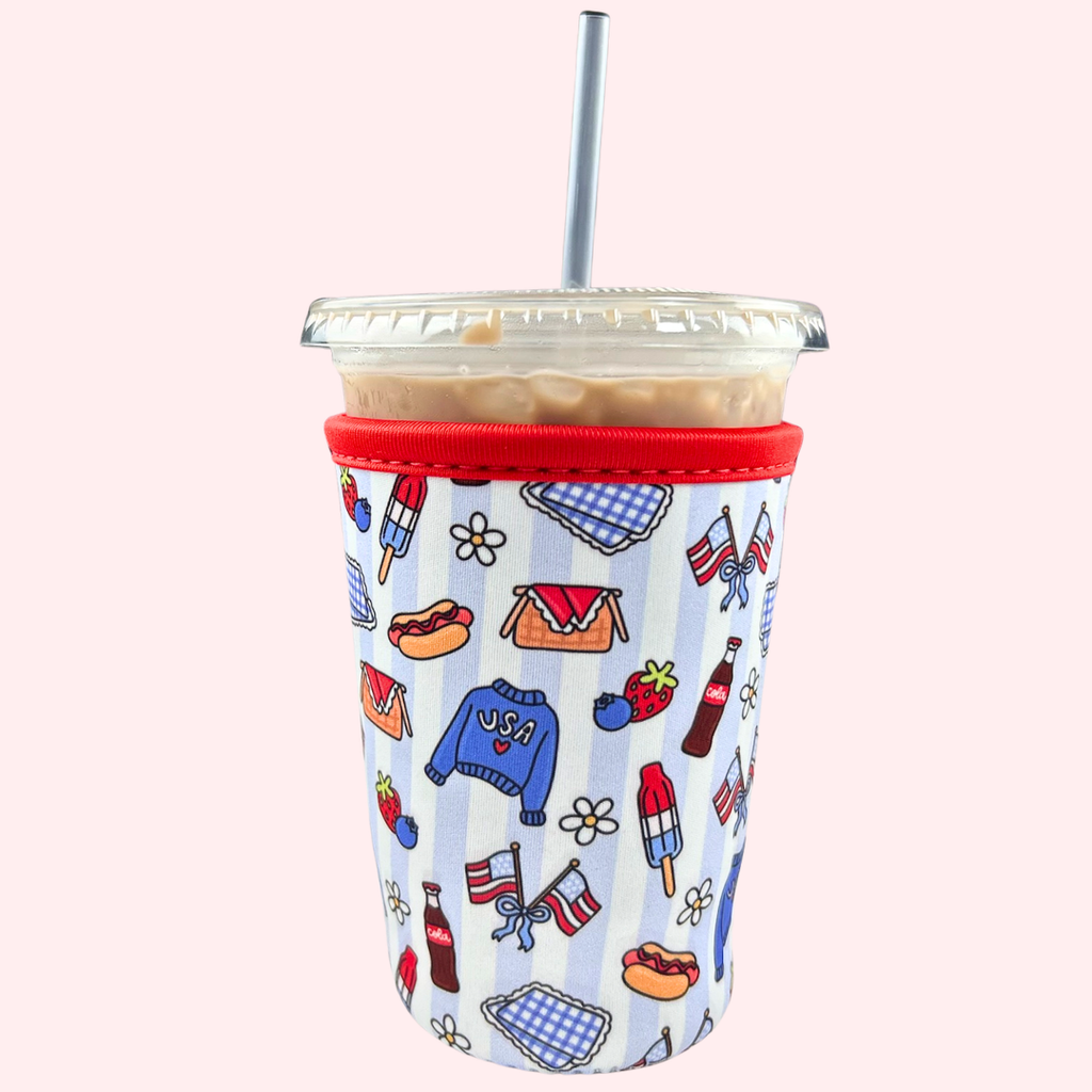 Summer in the USA Drink Sleeve