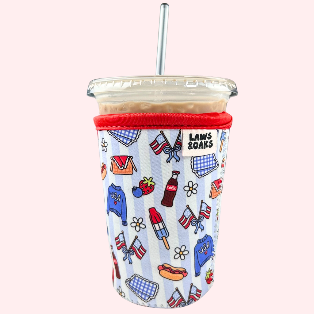 Summer in the USA Drink Sleeve
