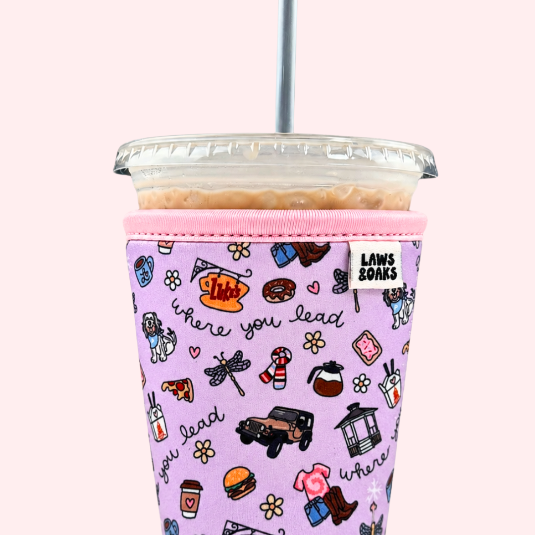 Where You Lead Drink Sleeve