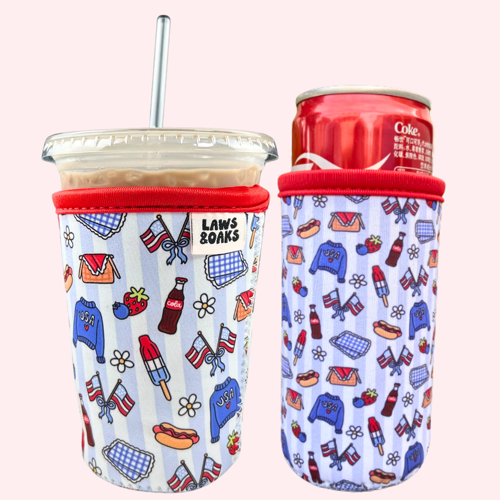 Summer in the USA Drink Sleeve