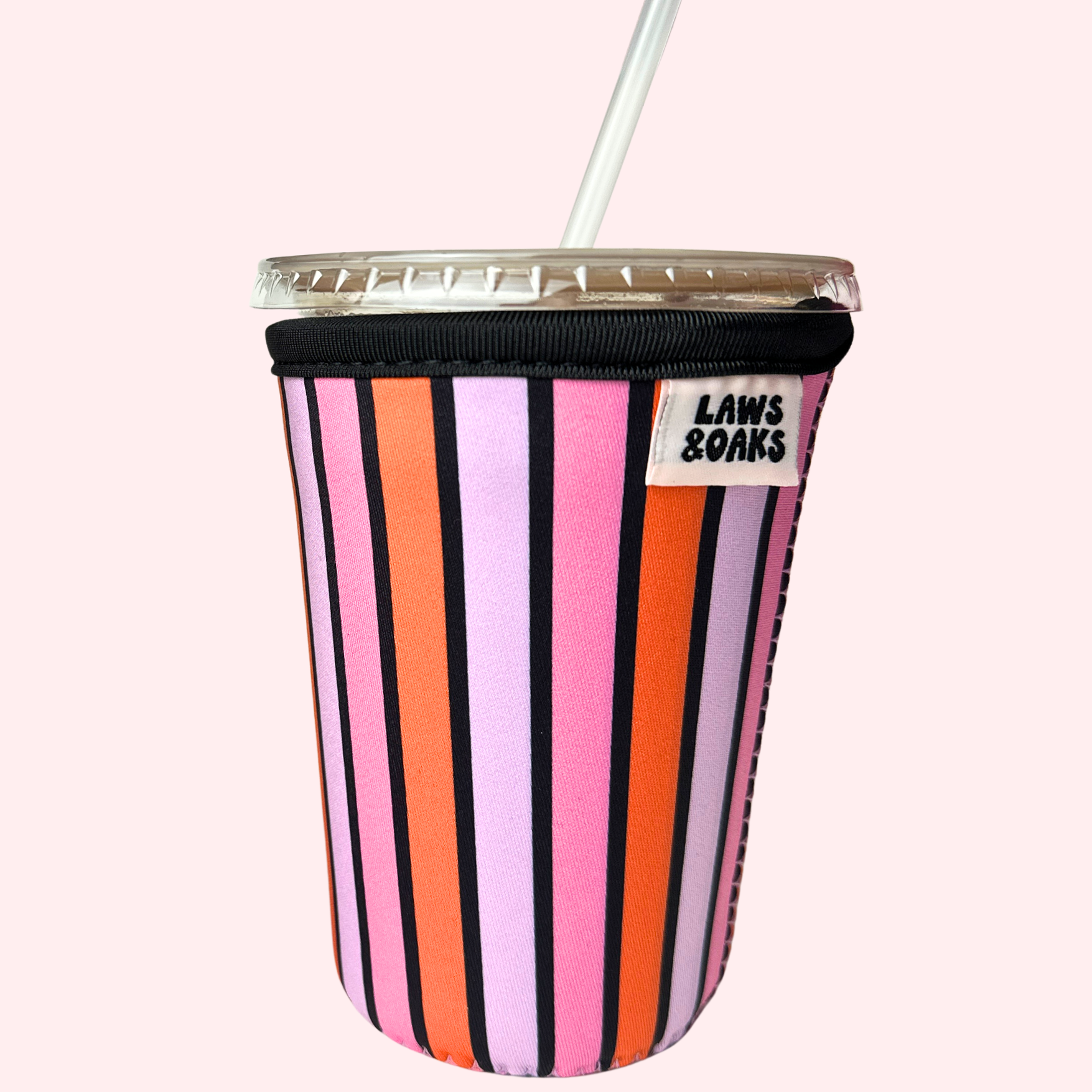 Halloween Stripes Drink Sleeve