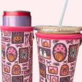 Drink Sleeve: 20+ Designs, Reusable 16-32oz Coffee Sleeve, Slim 12oz Energy Drink Sleeve, Koozie