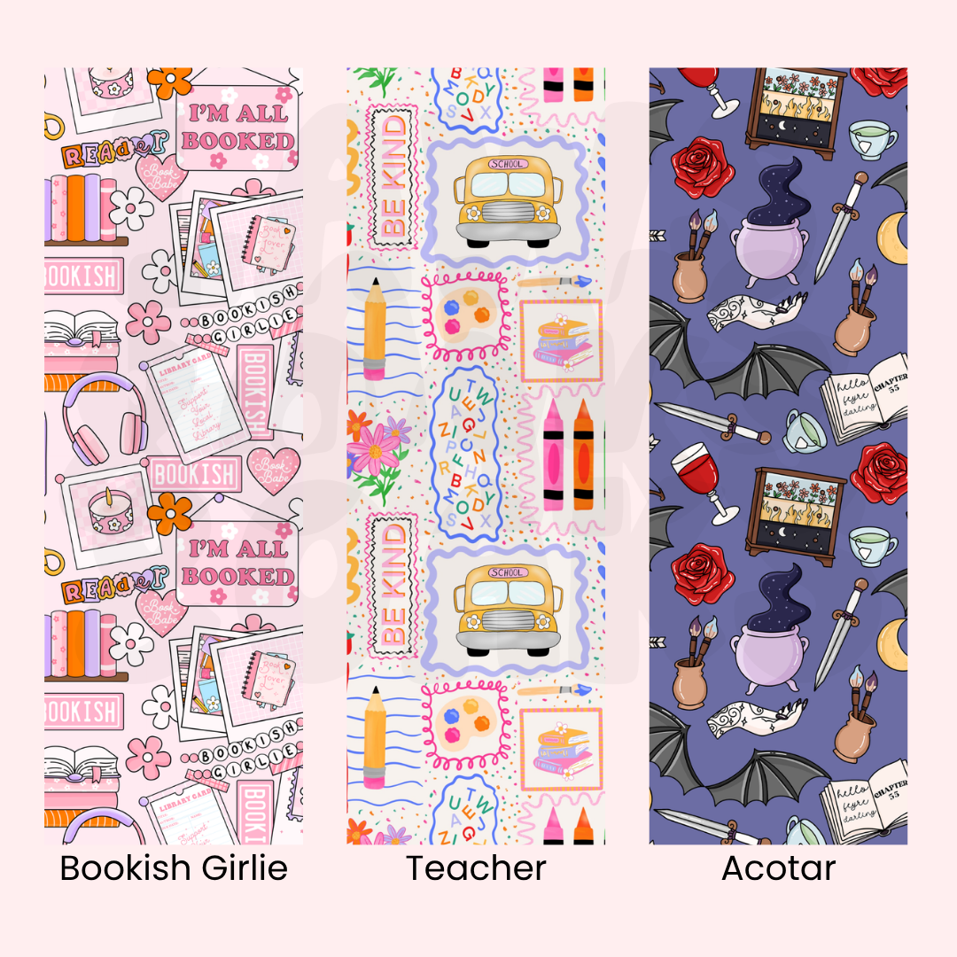 Bookmark, Water-Resistant Double-Sided Inspired Bookmark