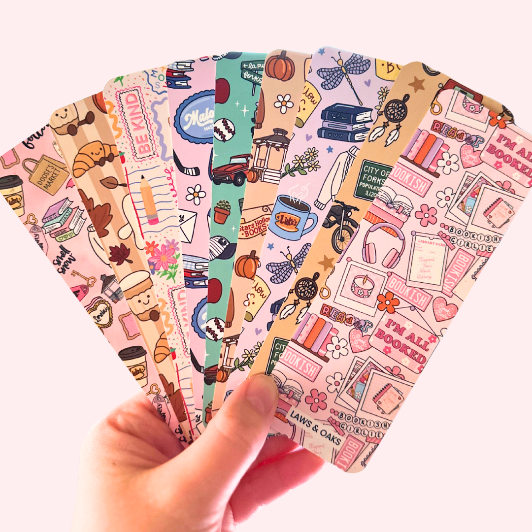 Bookmark: 10+ Designs, Water-Resistant Double-Sided Inspired Bookmark