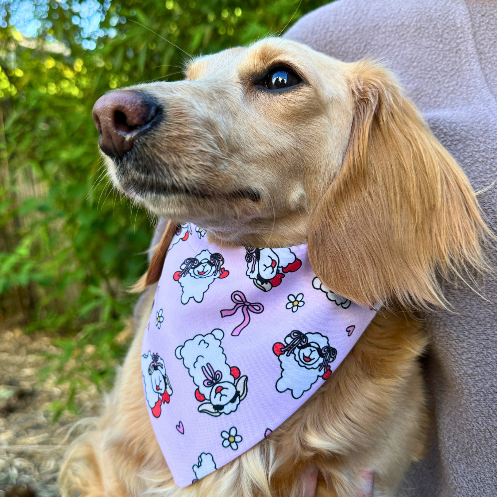 Mom's Bestie Reversible Dog Bandana