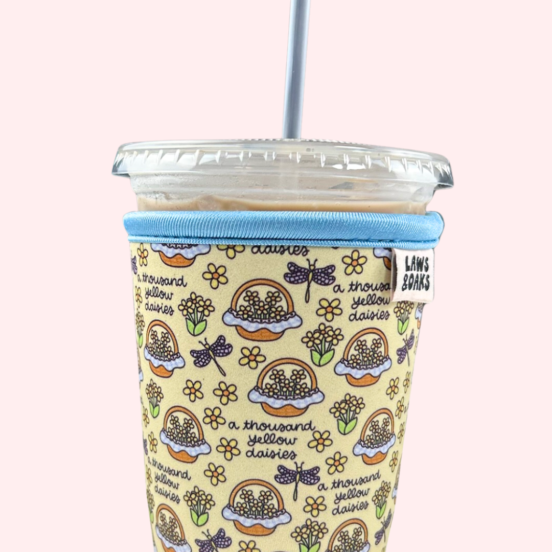 A Thousand Yellow Daisies Drink Sleeve