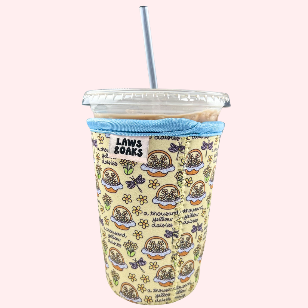 A Thousand Yellow Daisies Drink Sleeve