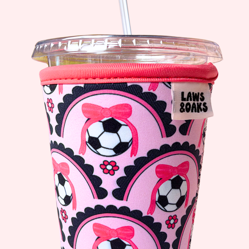 Soccer Girlie Drink Sleeve