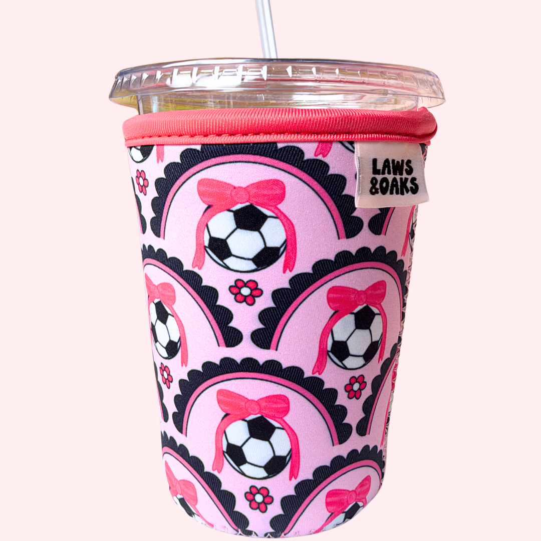 Soccer Girlie Drink Sleeve