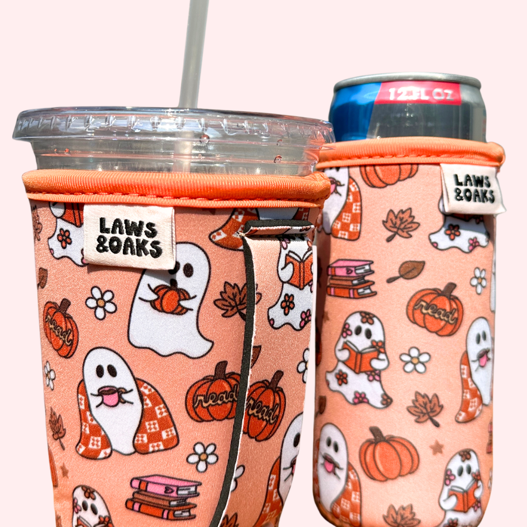 Cozy Ghost Drink Sleeve