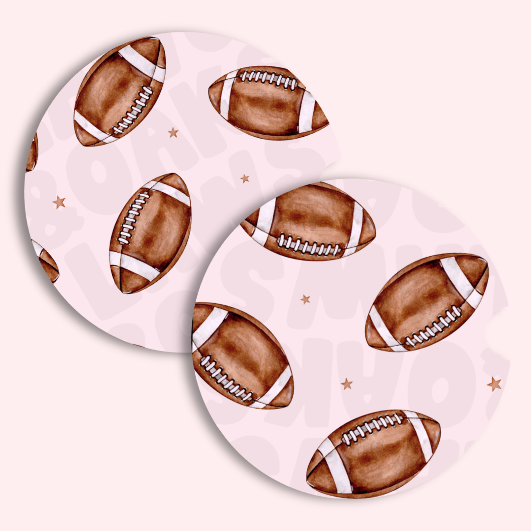 Car Coasters: Pack of Two Neoprene Coasters, One Size Fits Most Car Cup Holders