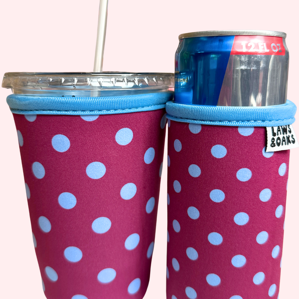 Berry Dots Drink Sleeve