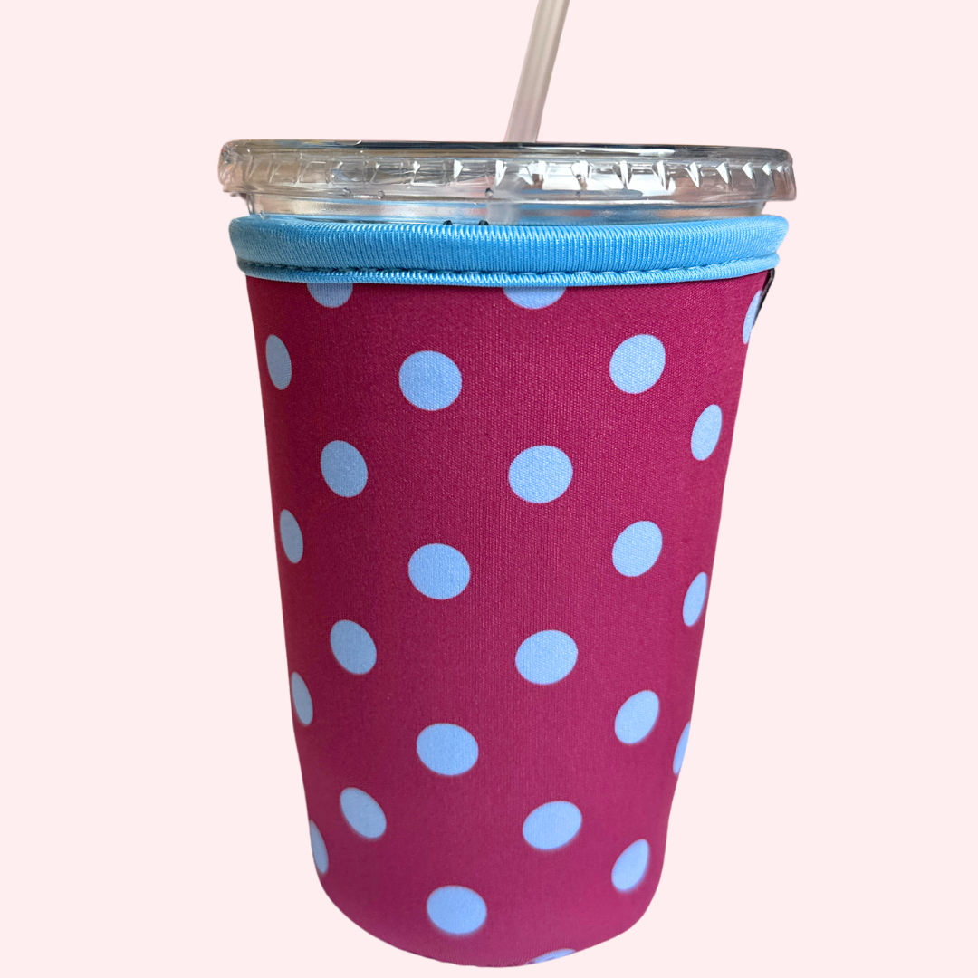 Berry Dots Drink Sleeve