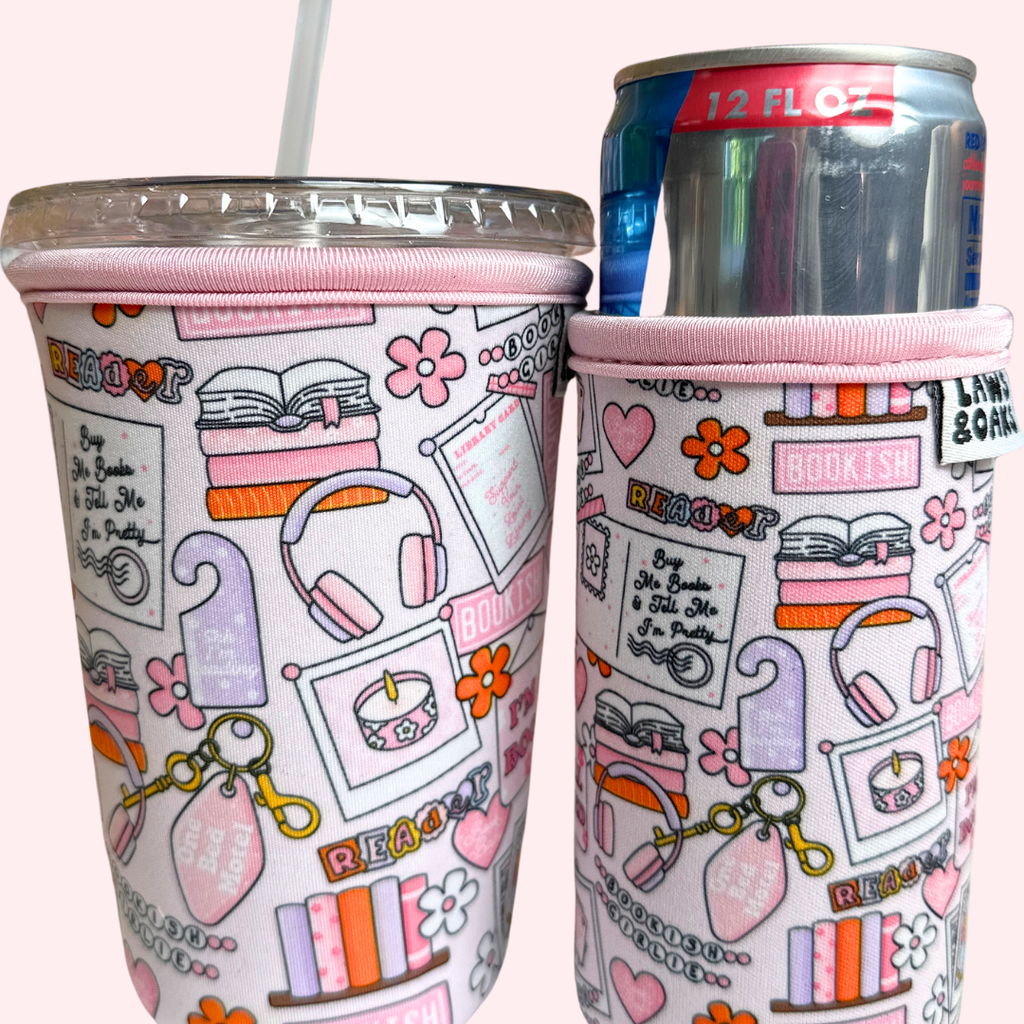 Bookish Girlie Drink Sleeve