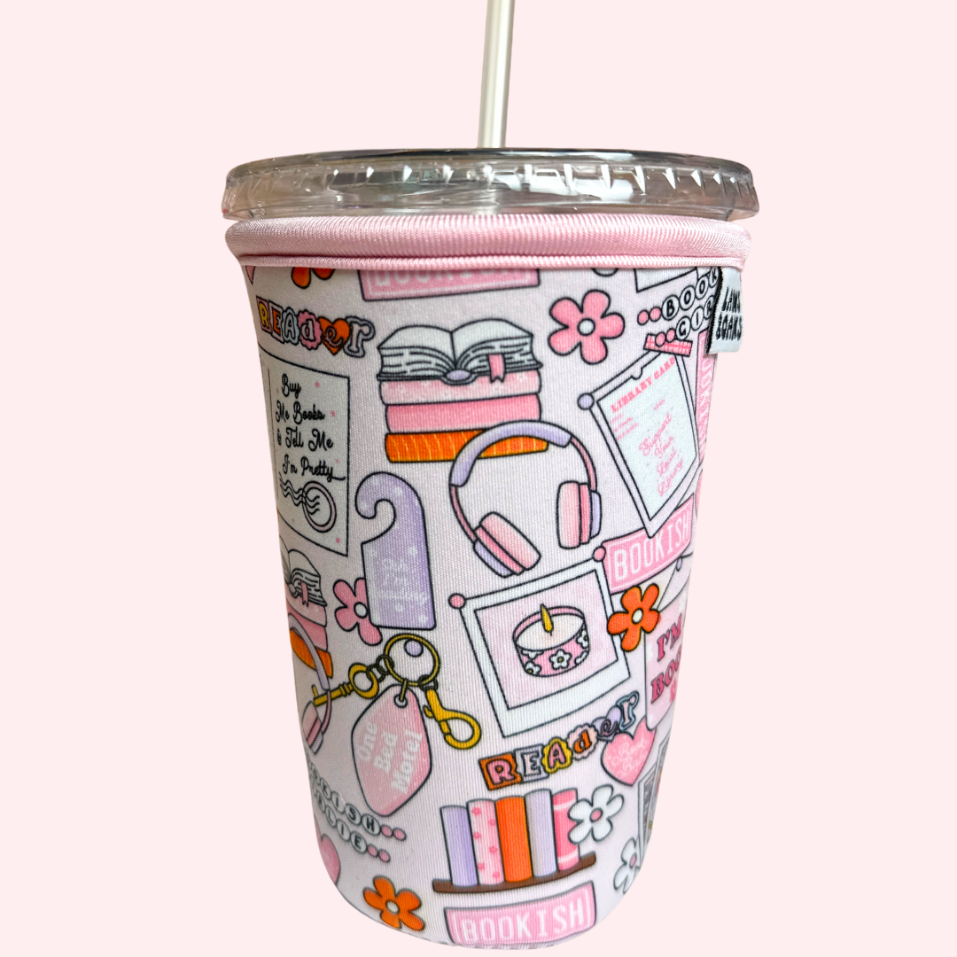 Bookish Girlie Drink Sleeve