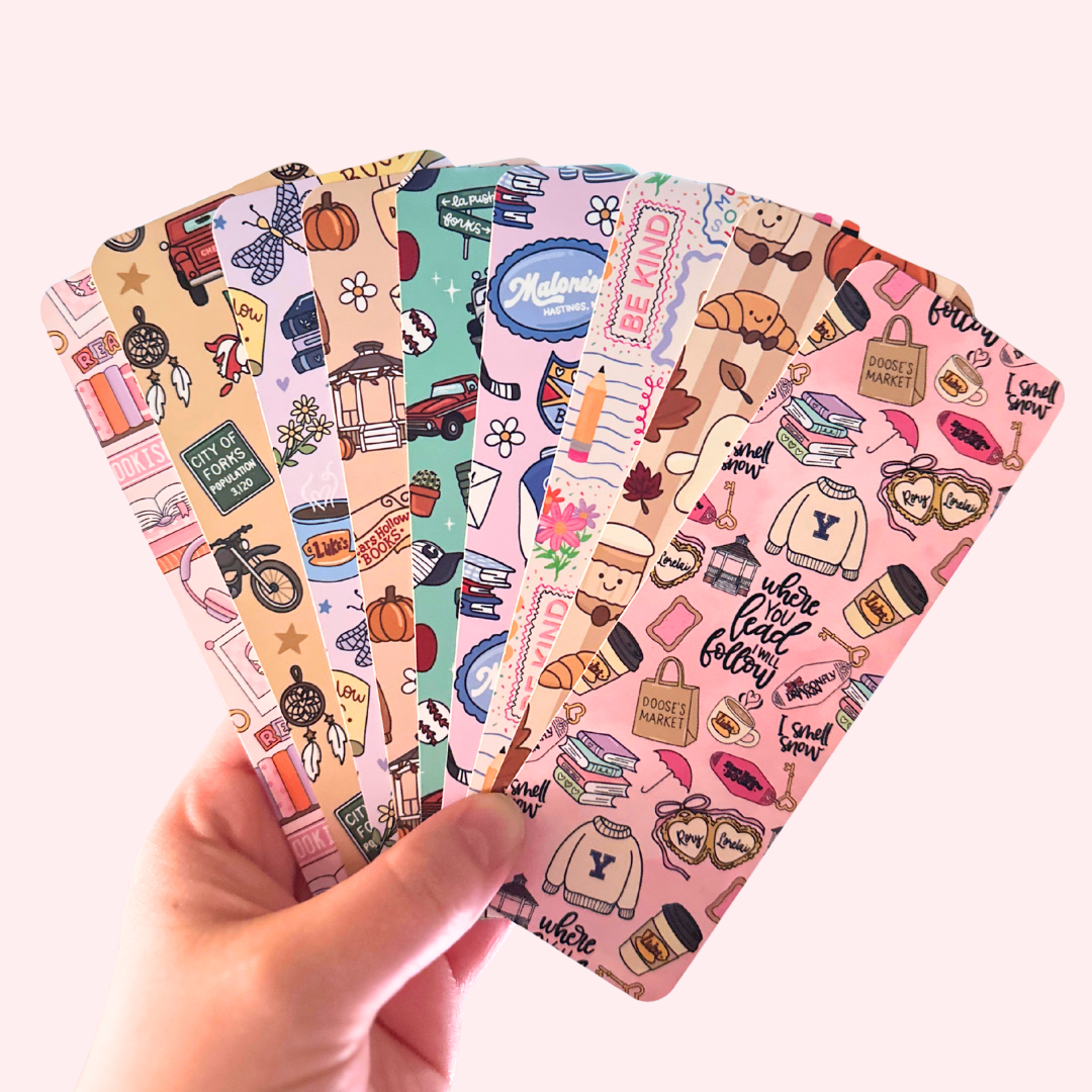 Bookmark, Water-Resistant Double-Sided Inspired Bookmark