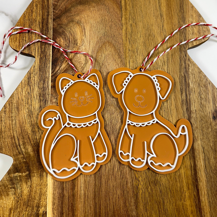 Gingerbread Pet Ornament