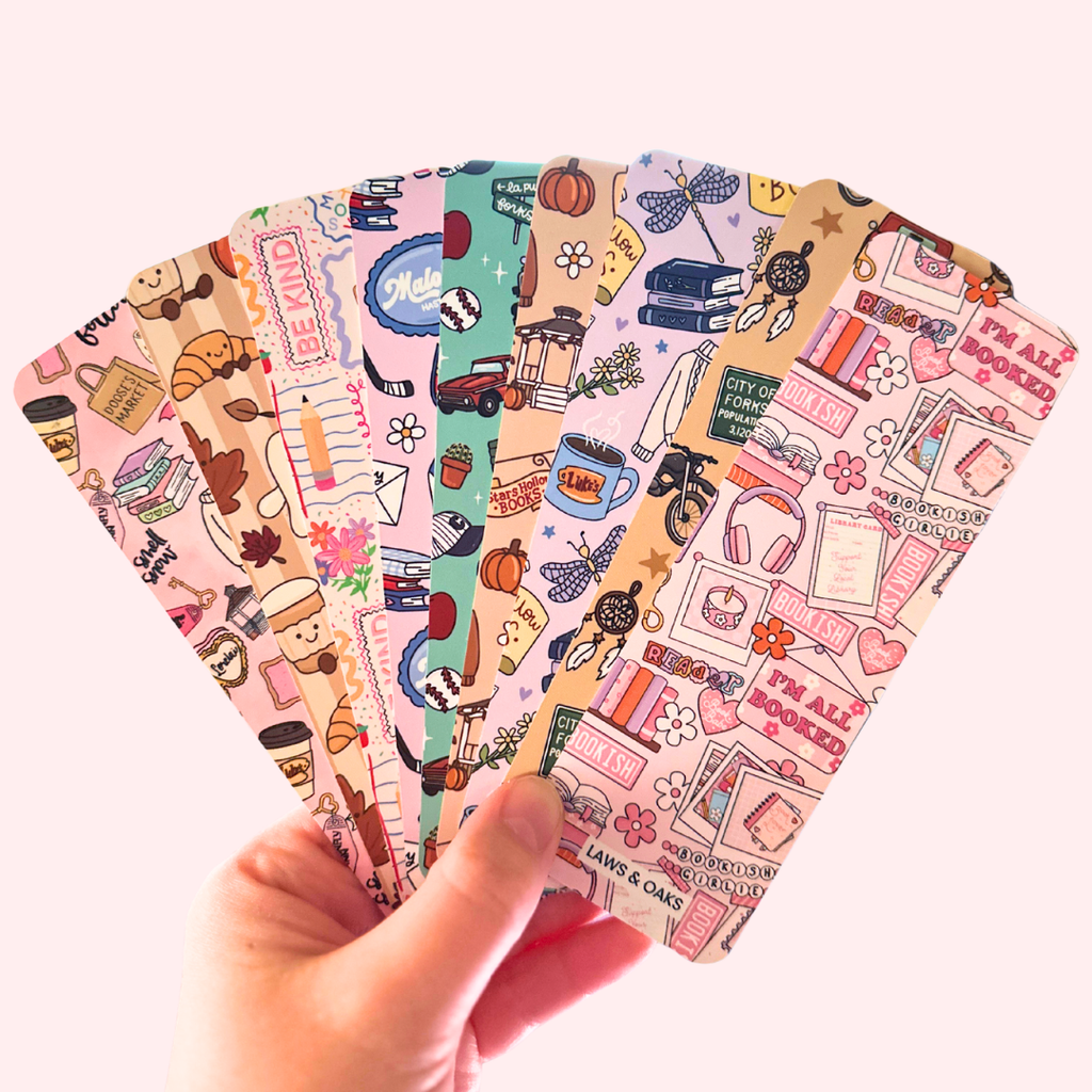 Bookmark, Water-Resistant Double-Sided Inspired Bookmark