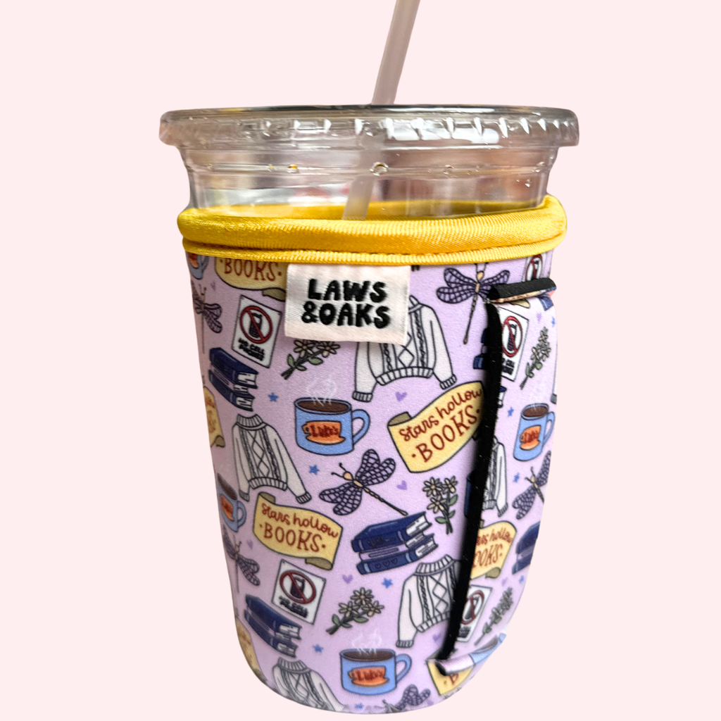 Stars Hollow Books Drink Sleeve