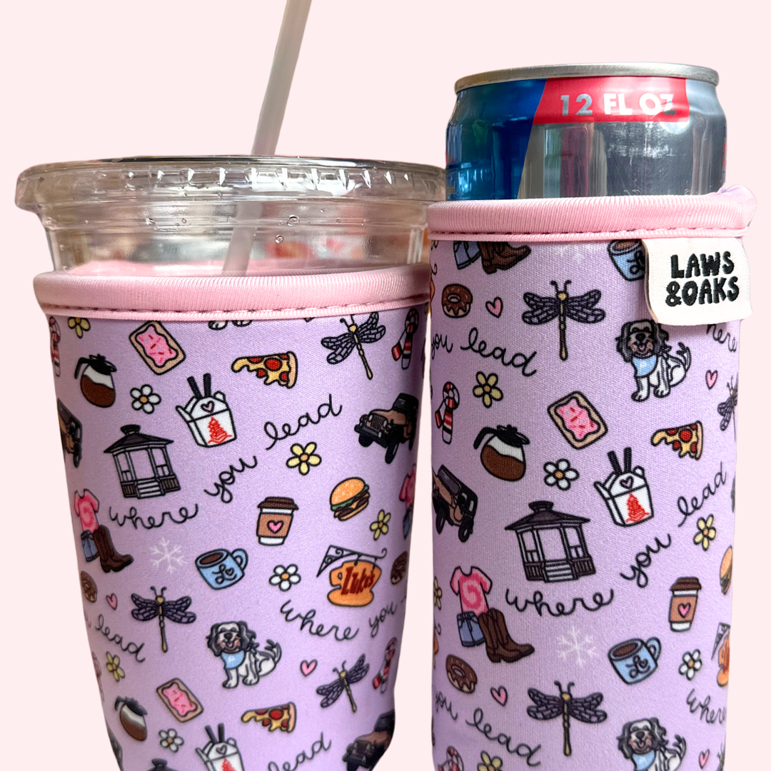 Where You Lead Drink Sleeve