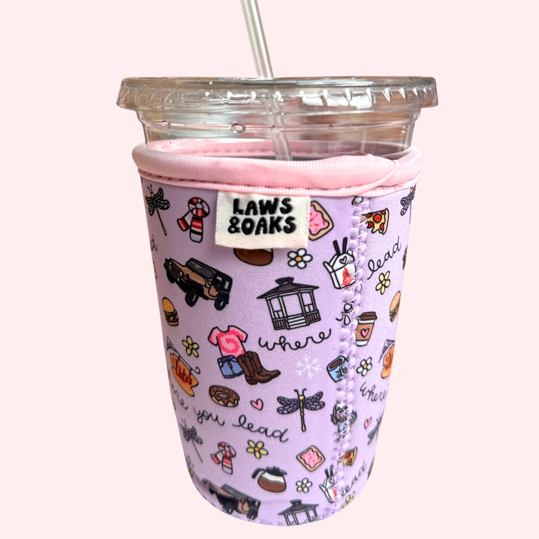 Where You Lead Drink Sleeve
