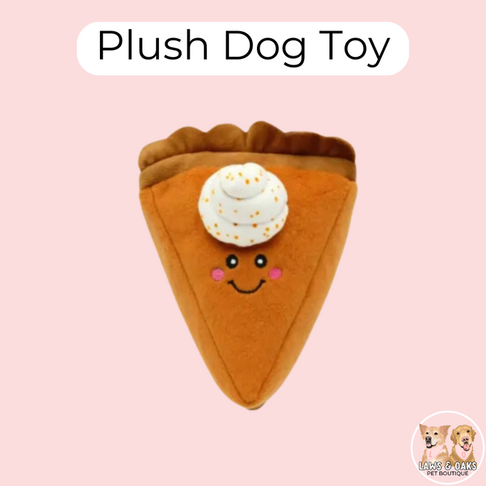 Pumpkin Pie Plush Dog Toy