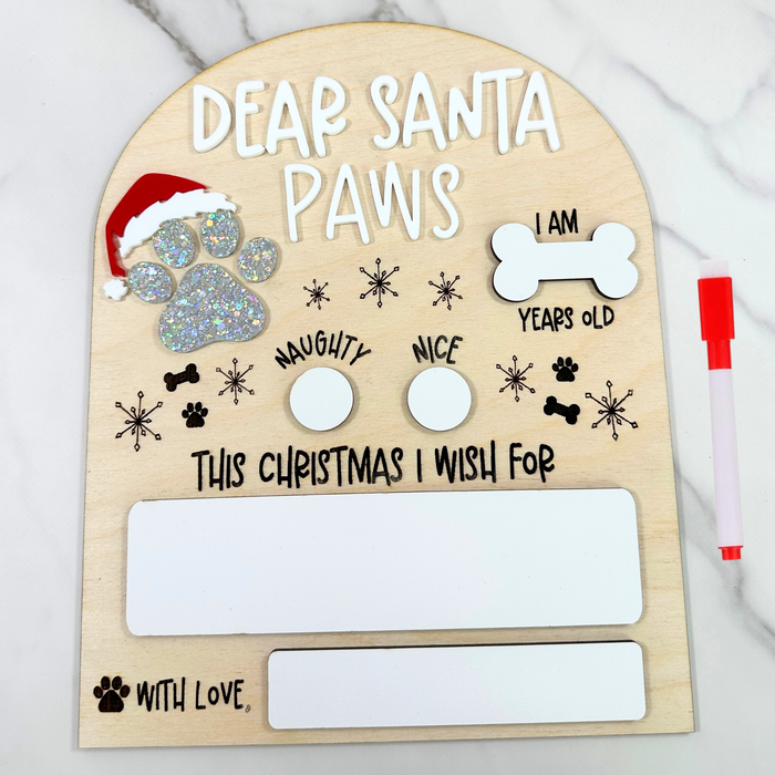 Dear Santa Paws Board