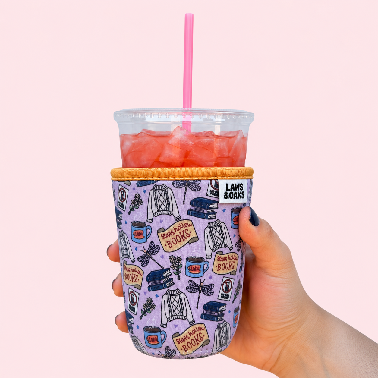 Stars Hollow Books Drink Sleeve