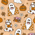 Cozy Ghost Drink Sleeve