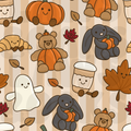 Fall Stuffies Drink Sleeve