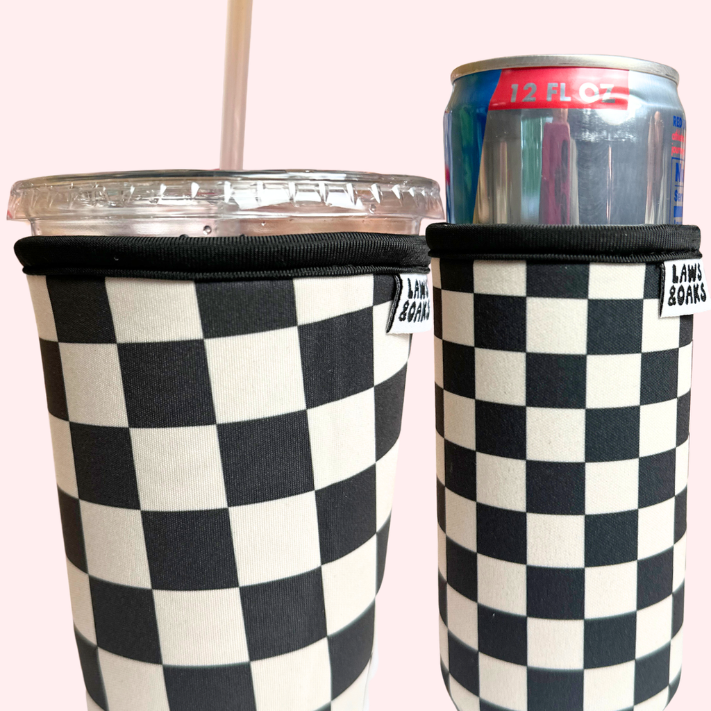 Classic Checks Drink Sleeve - Final Sale!