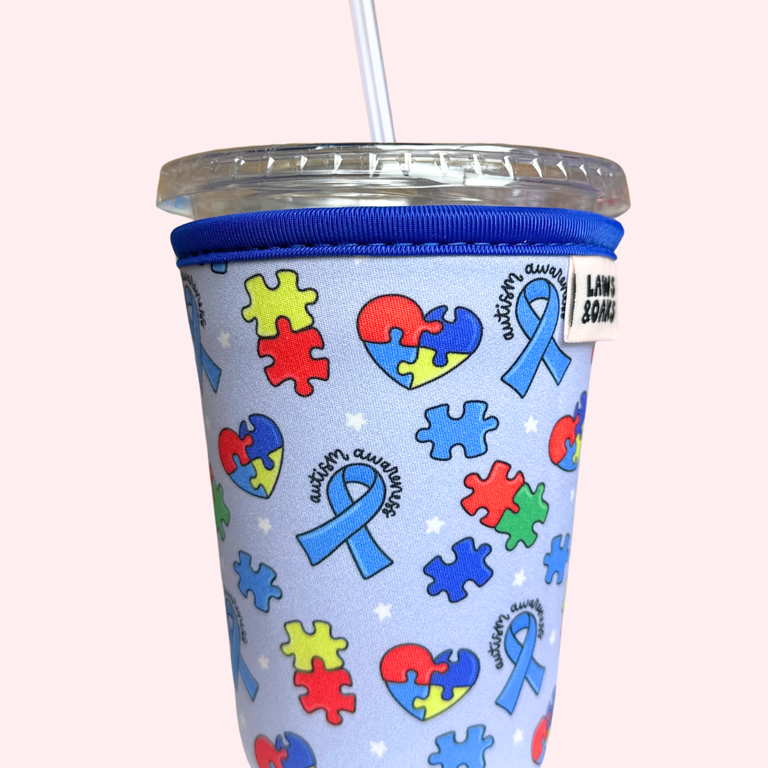Autism Awareness Drink Sleeve