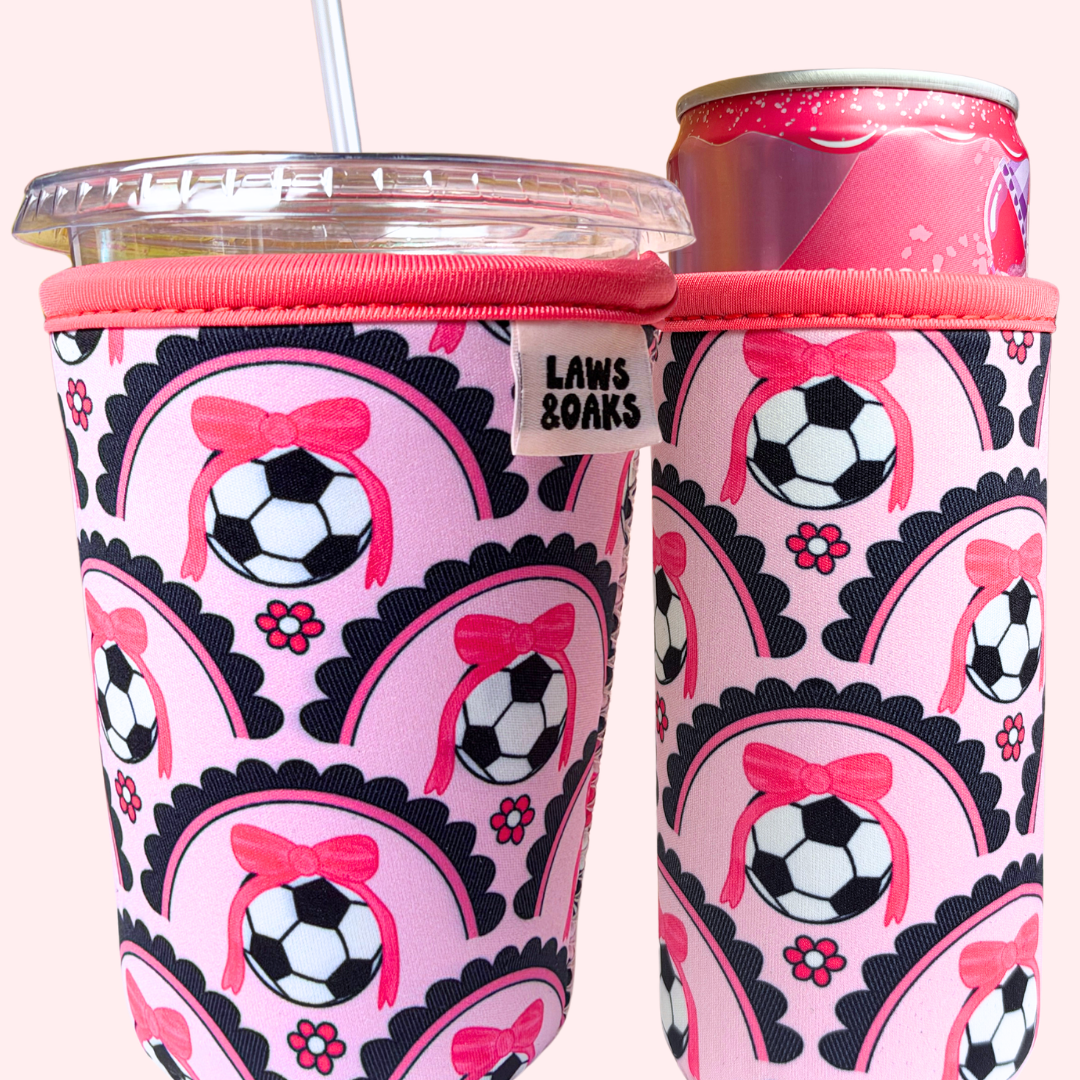 Soccer Girlie Drink Sleeve