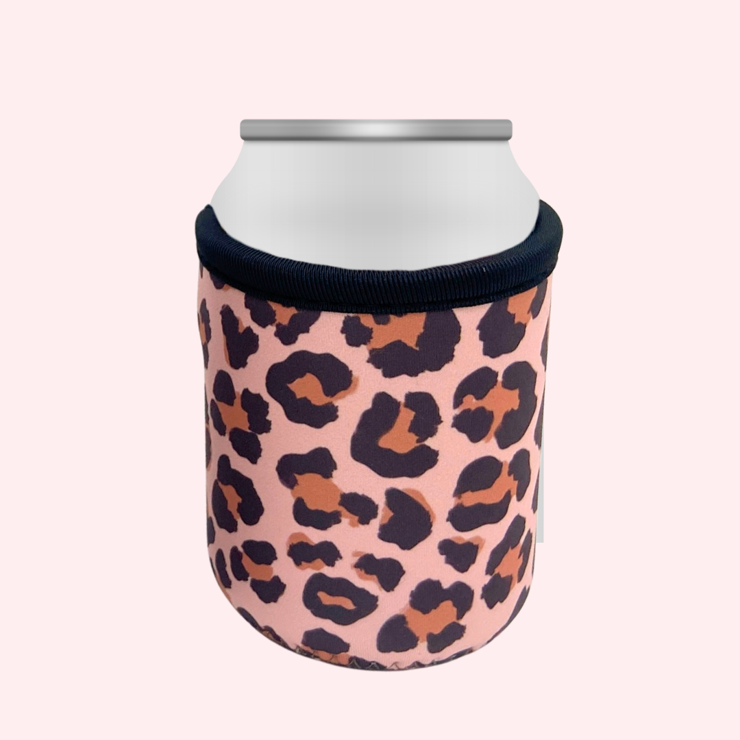 Leopard Print Drink Sleeve