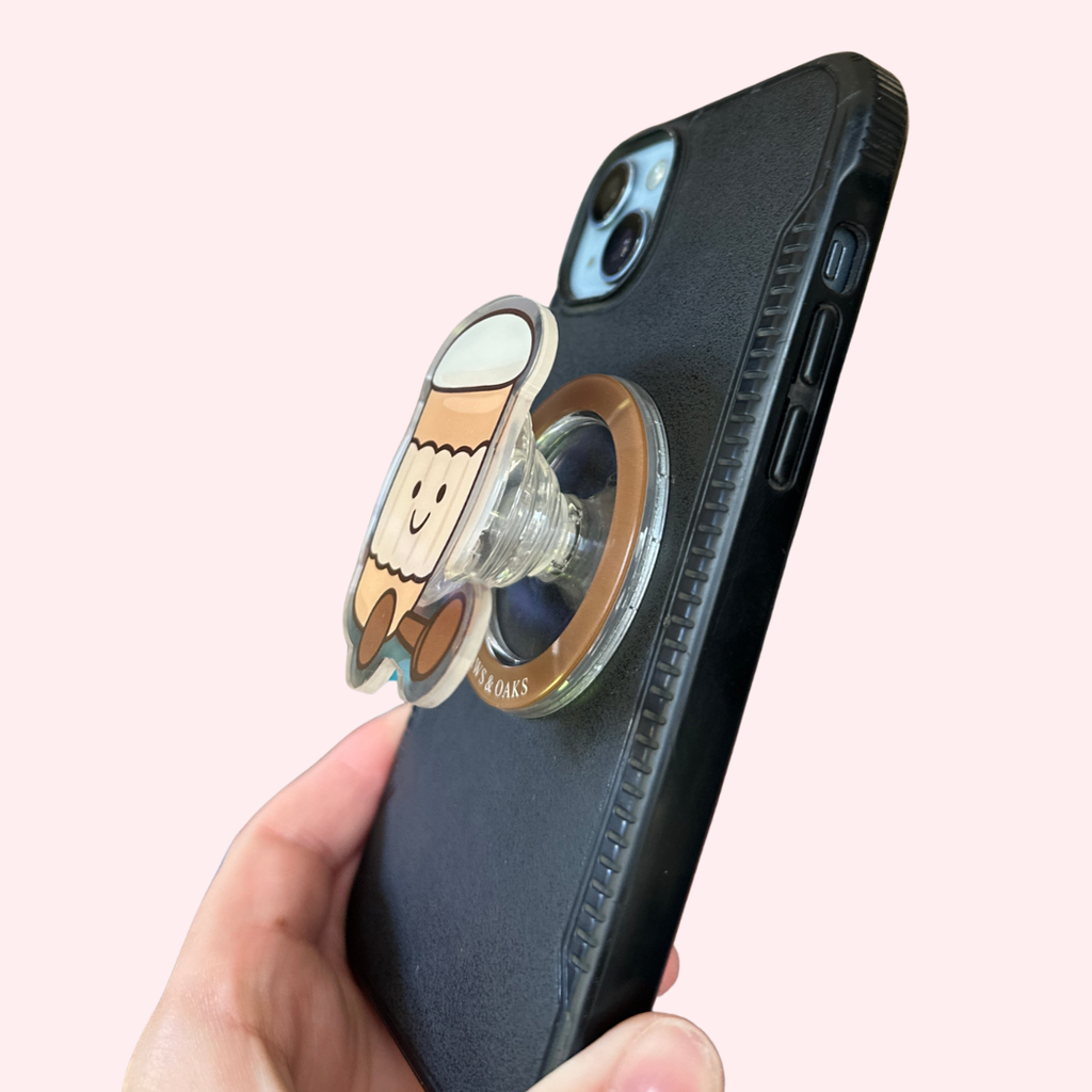 Latte Stuffie MagSafe Phone Grip