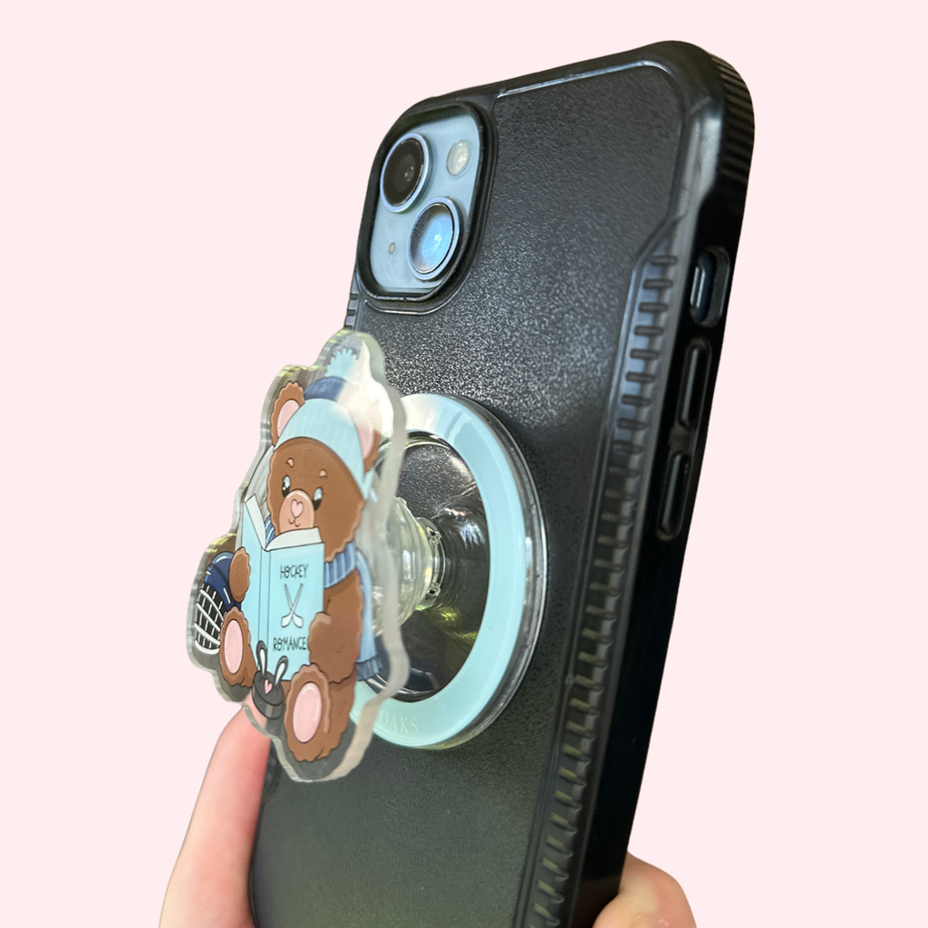 Hockey Bear MagSafe Phone Grip